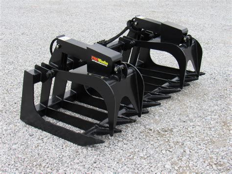 Heavy Duty Skid Steer Grapple Bucket 